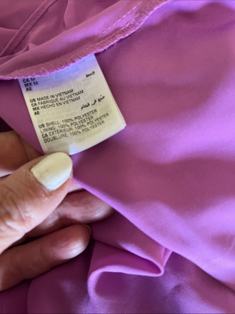 Bar III Raspberry Ruffle-Trim Surplice Mini Dress - Picture 5 of 5